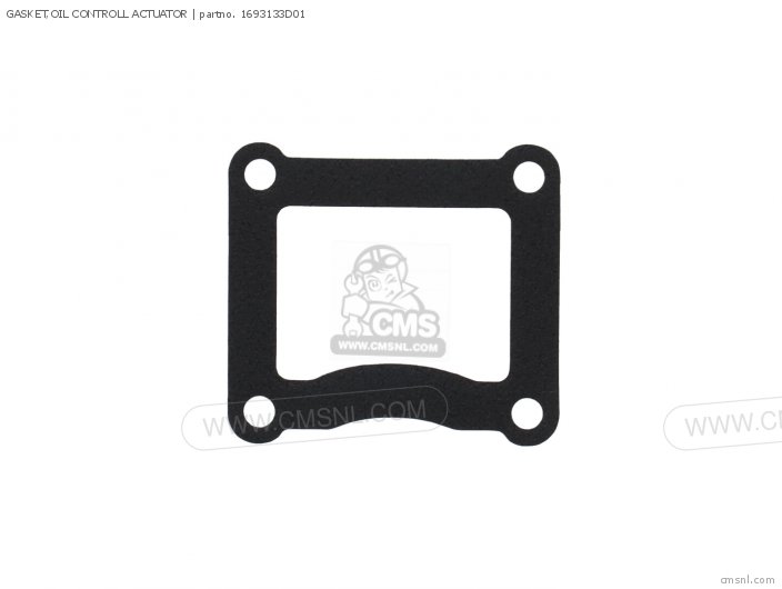 Suzuki GASKET,OIL CONTROLL ACTUATOR 1693133D01 Suzuki GASKET,OIL CONTROLL ACTUATOR 1693133D01