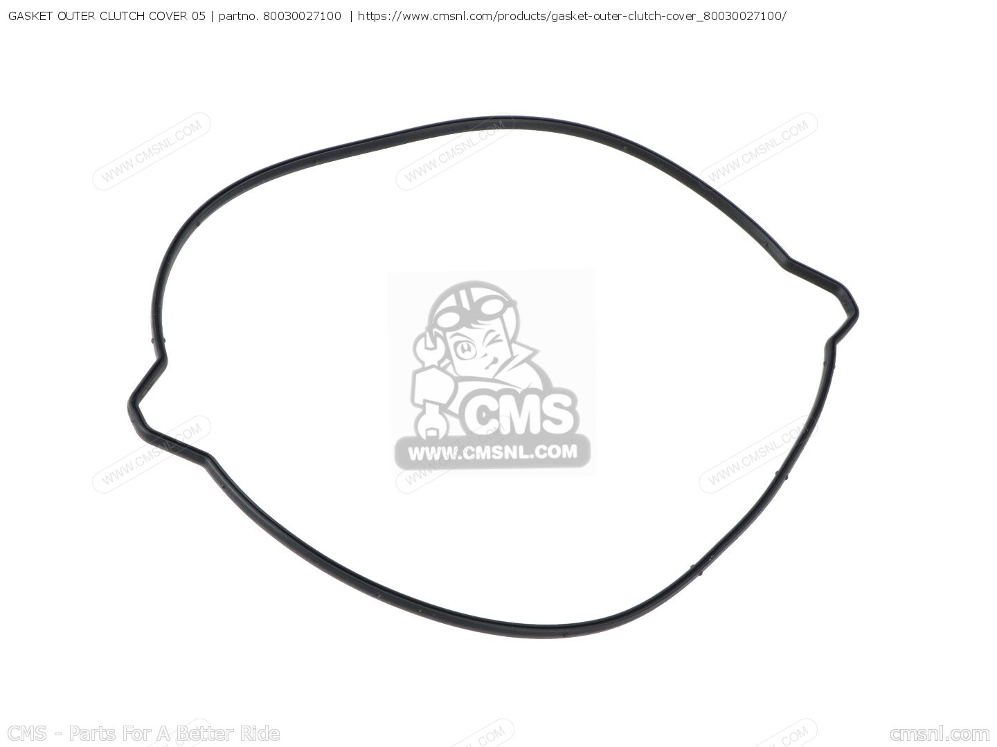 Clutch cover gasket, outer - 80030027100 Clutch cover gasket, outer - 80030027100