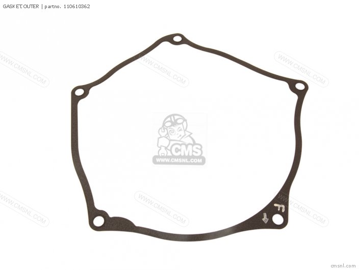 Kawasaki GASKET,OUTER (NAS) 110610362