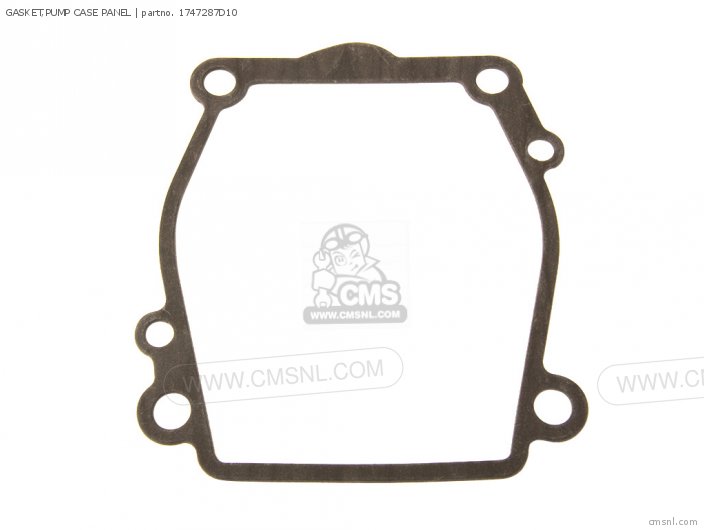 Suzuki GASKET,PUMP CASE PANEL 1747287D10 Suzuki GASKET,PUMP CASE PANEL 1747287D10