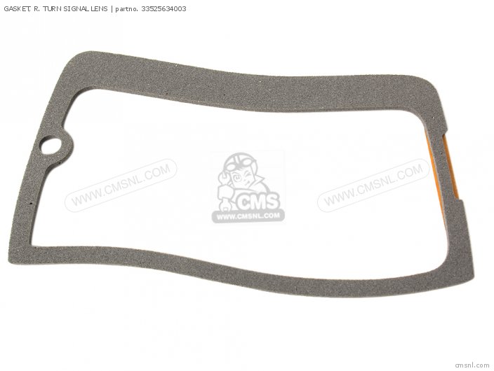 GASKET, R. TURN SIGNAL LENS GASKET, R. TURN SIGNAL LENS