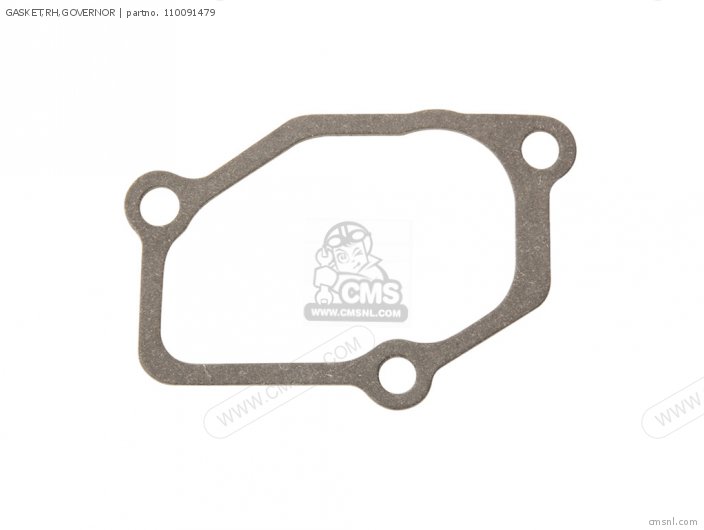 Kawasaki GASKET,RH,GOVERNOR (MCA) 110091479