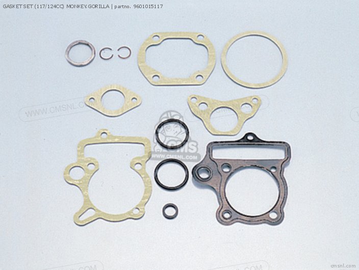 Kitaco GASKET SET (117/124CC) MONKEY.GORILLA 9601015117