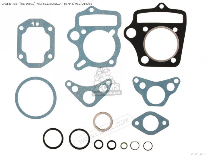 Kitaco GASKET SET (88/108CC) MONKEY.GORILLA 9601015088