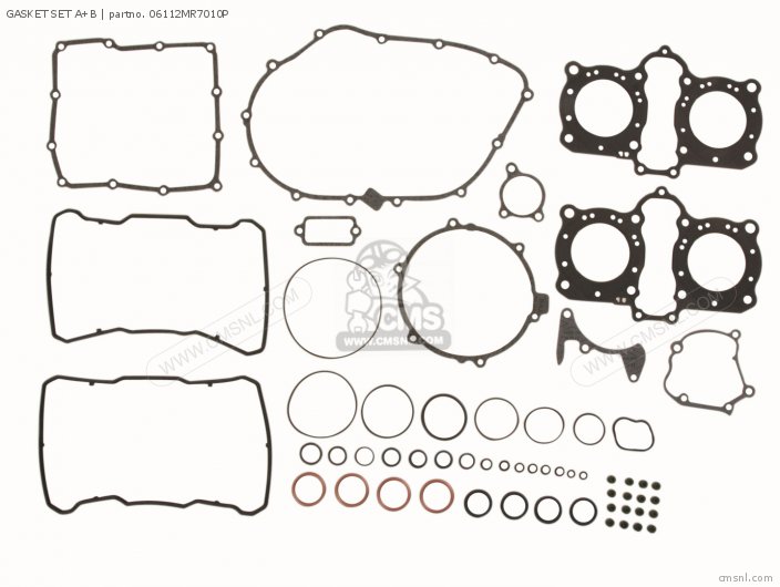 Honda GASKET SET A+B (NAS) (NON O.E. ALTERNATIVE) 06112MR7010P