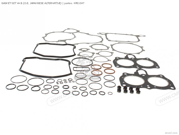 Honda GASKET SET A+B (O.E. JAPANSESE ALTERNATIVE) KPE1047 Honda GASKET SET A+B (O.E. JAPANSESE ALTERNATIVE) KPE1047