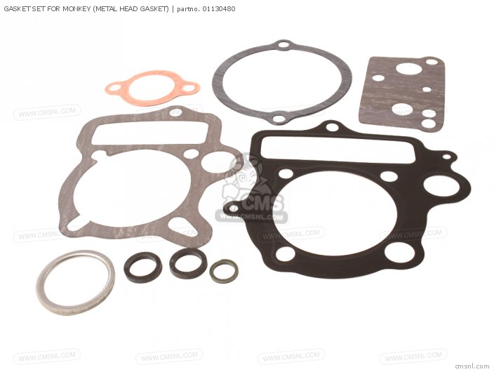 Takegawa GASKET SET FOR MONKEY (METAL HEAD GASKET) 01130480