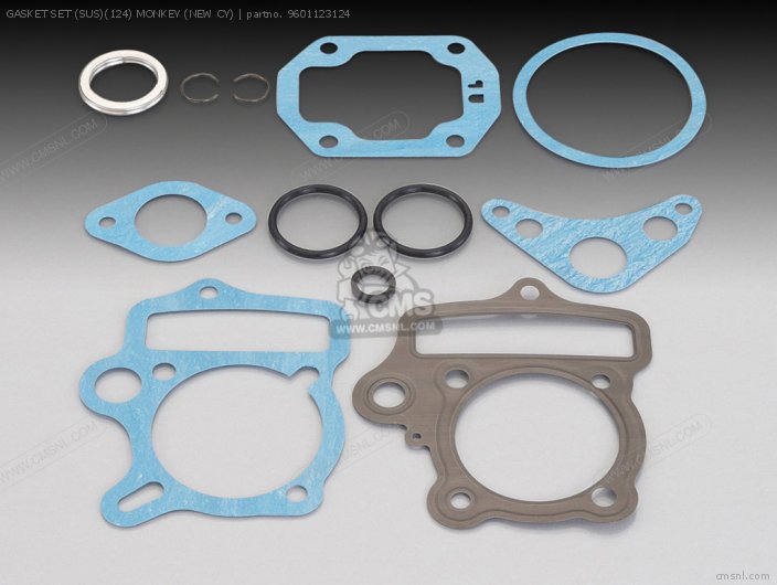 Kitaco GASKET SET (SUS)(124) MONKEY (NEW CY) 9601123124