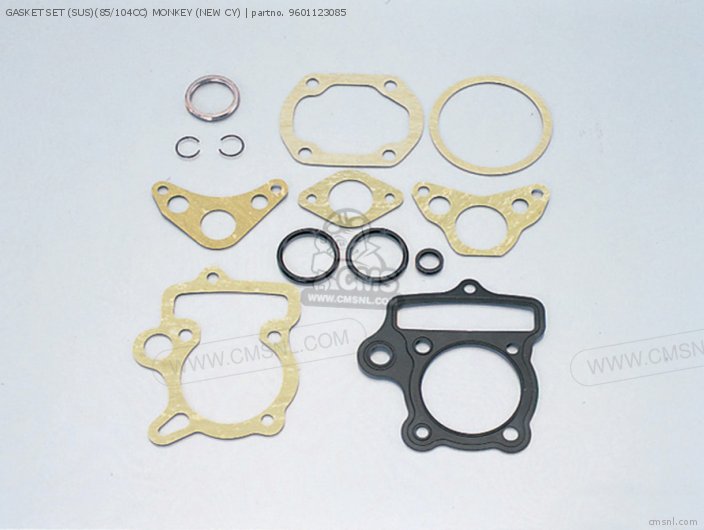 Kitaco GASKET SET (SUS)(85/104CC) MONKEY (NEW CY) 9601123085