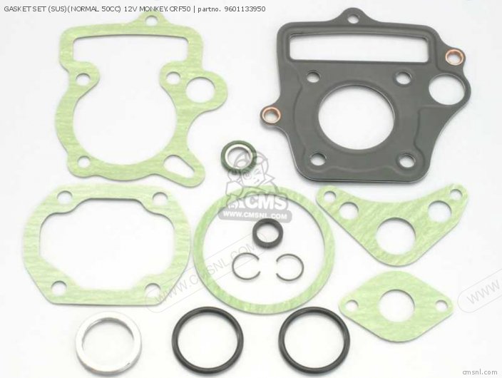 Kitaco GASKET SET (SUS)(NORMAL 50CC) 12V MONKEY.CRF50 9601133950