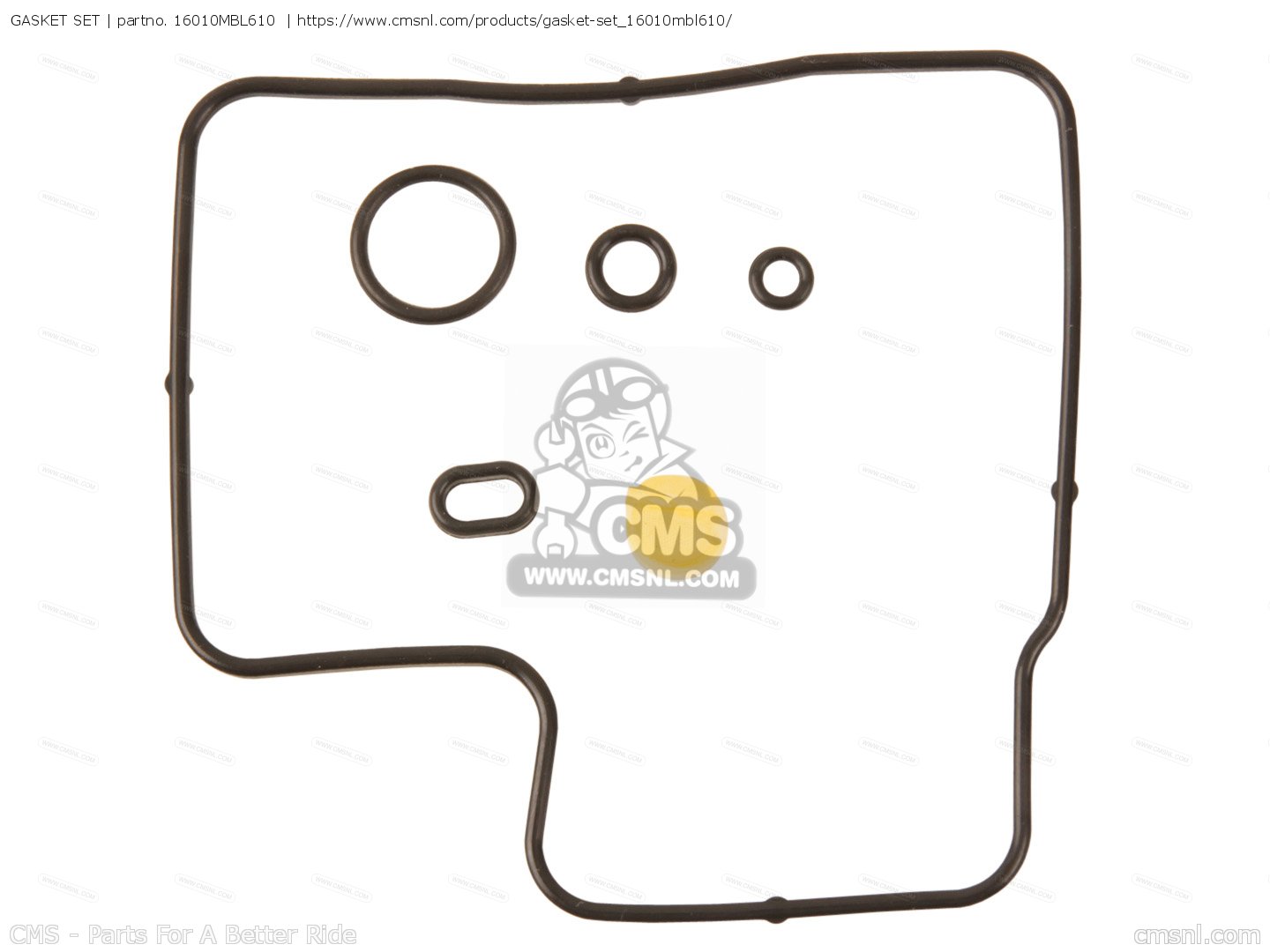16010MBL610 Gasket Set Honda buy the 16010MBL610 at CMSNL