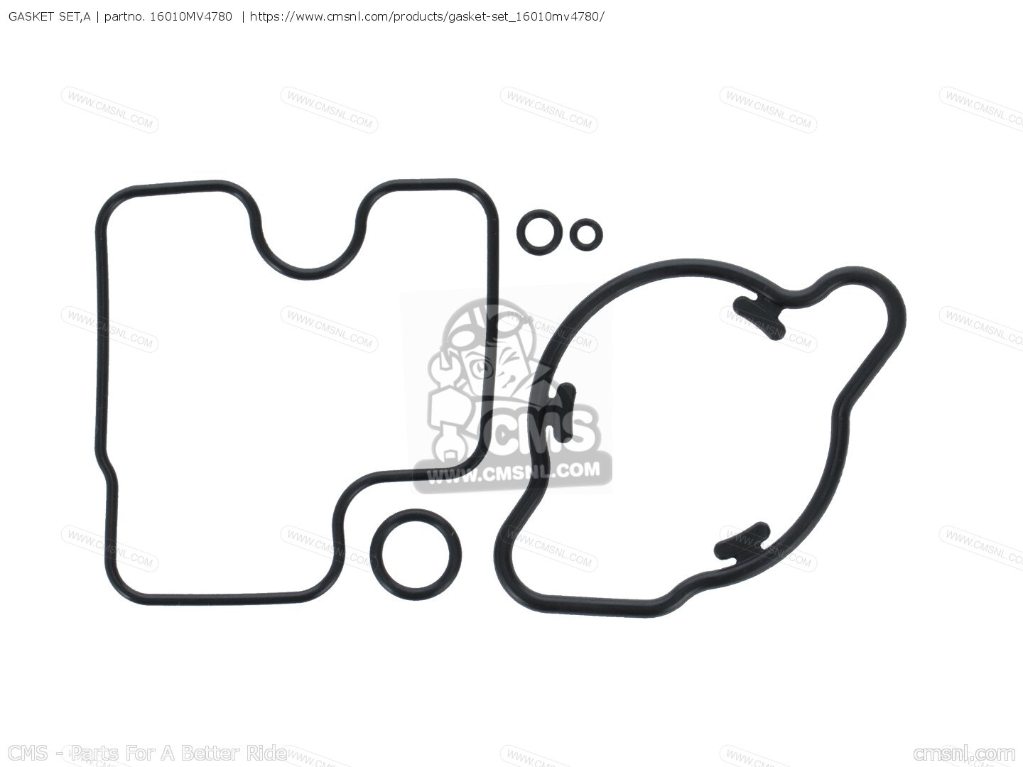 GASKET SET,A for CBR400RR 1994 (R) JAPANESE DOMESTIC / NC29110 order