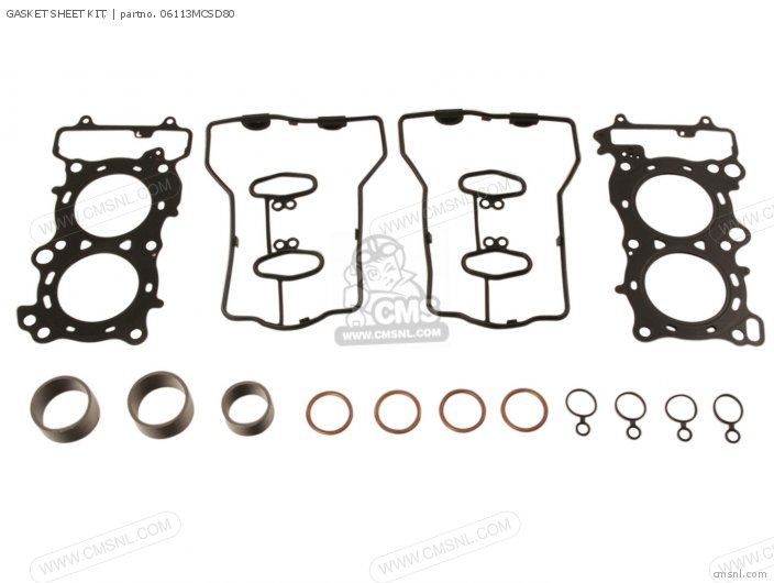 Honda GASKET SHEET KIT, (NAS) 06113MCSD80