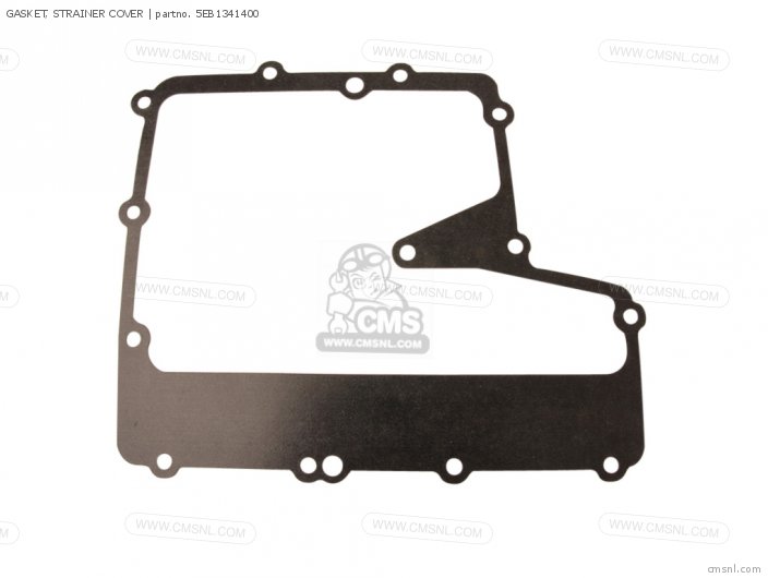 GASKET, STRAINER COVER GASKET, STRAINER COVER