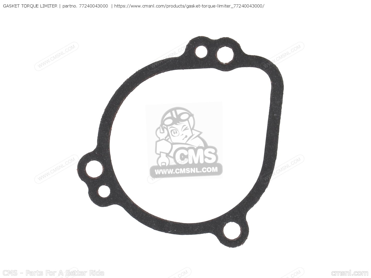 Gasket - 77240043000 Gasket - 77240043000
