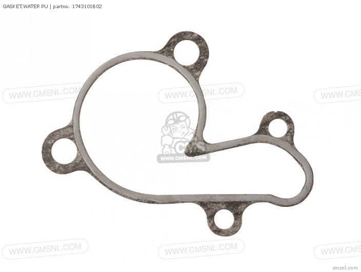 Suzuki GASKET,WATER PU (NAS) 1743101B02 Suzuki GASKET,WATER PU (NAS) 1743101B02