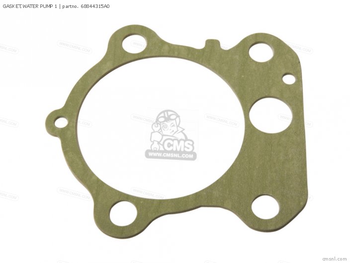 Yamaha GASKET,WATER PUMP 1 (NAS) 68844315A0