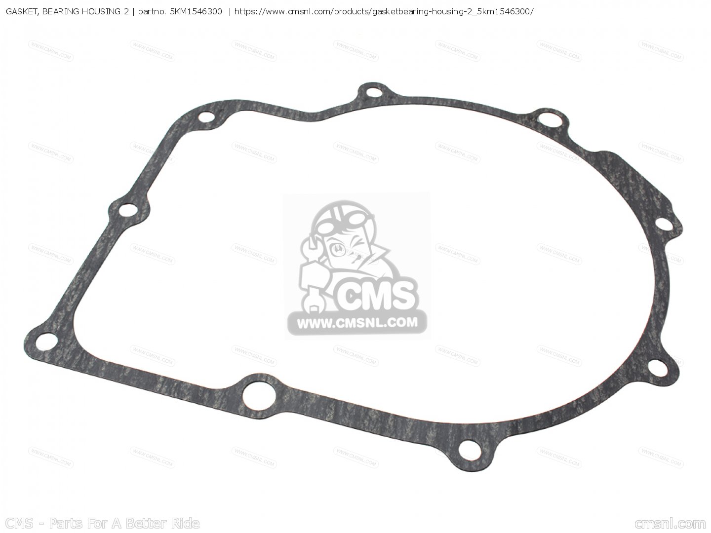 5KM1546300 Gasket, Bearing Housing 2 (nas) Yamaha buy the 5KM15463