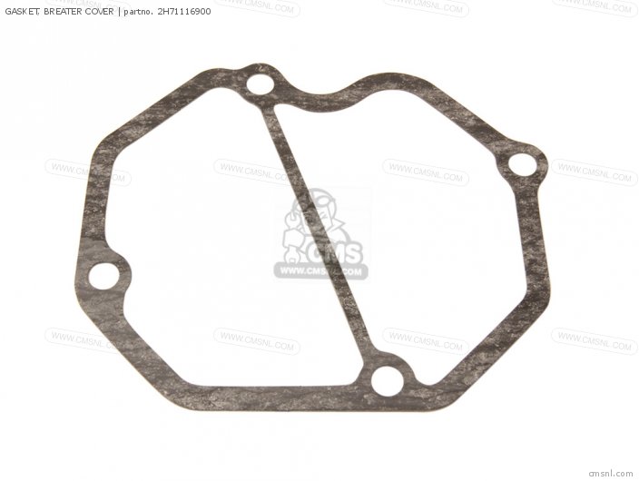 Yamaha GASKET, BREATER COVER (MCA) 2H71116900