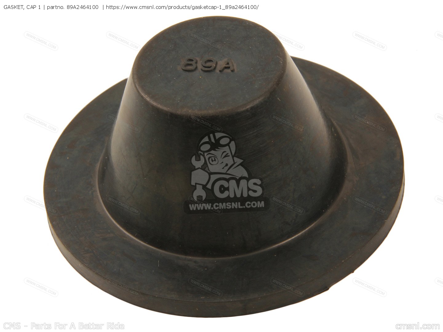 89A2464100 Gasket, Cap 1 Yamaha buy the 89A2464100 at CMSNL
