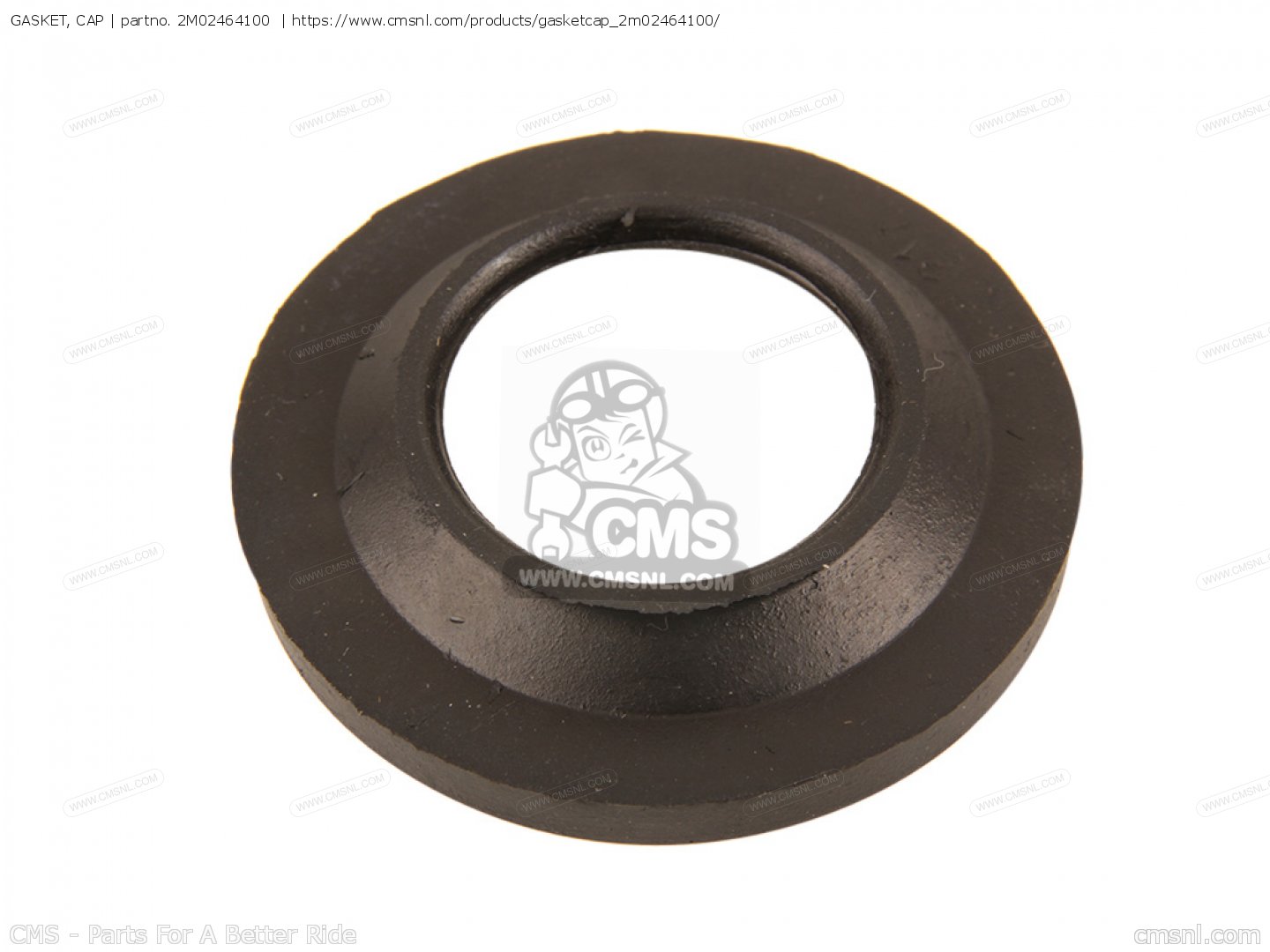 2M02464100 Gasket, Cap Yamaha buy the 2M02464100 at CMSNL