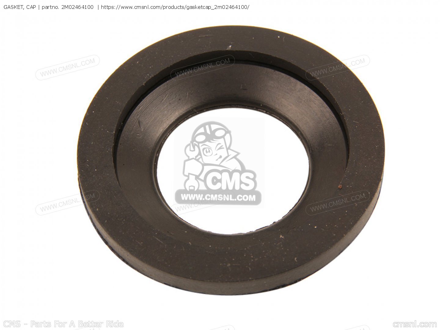 2M02464100 Gasket, Cap Yamaha buy the 2M02464100 at CMSNL