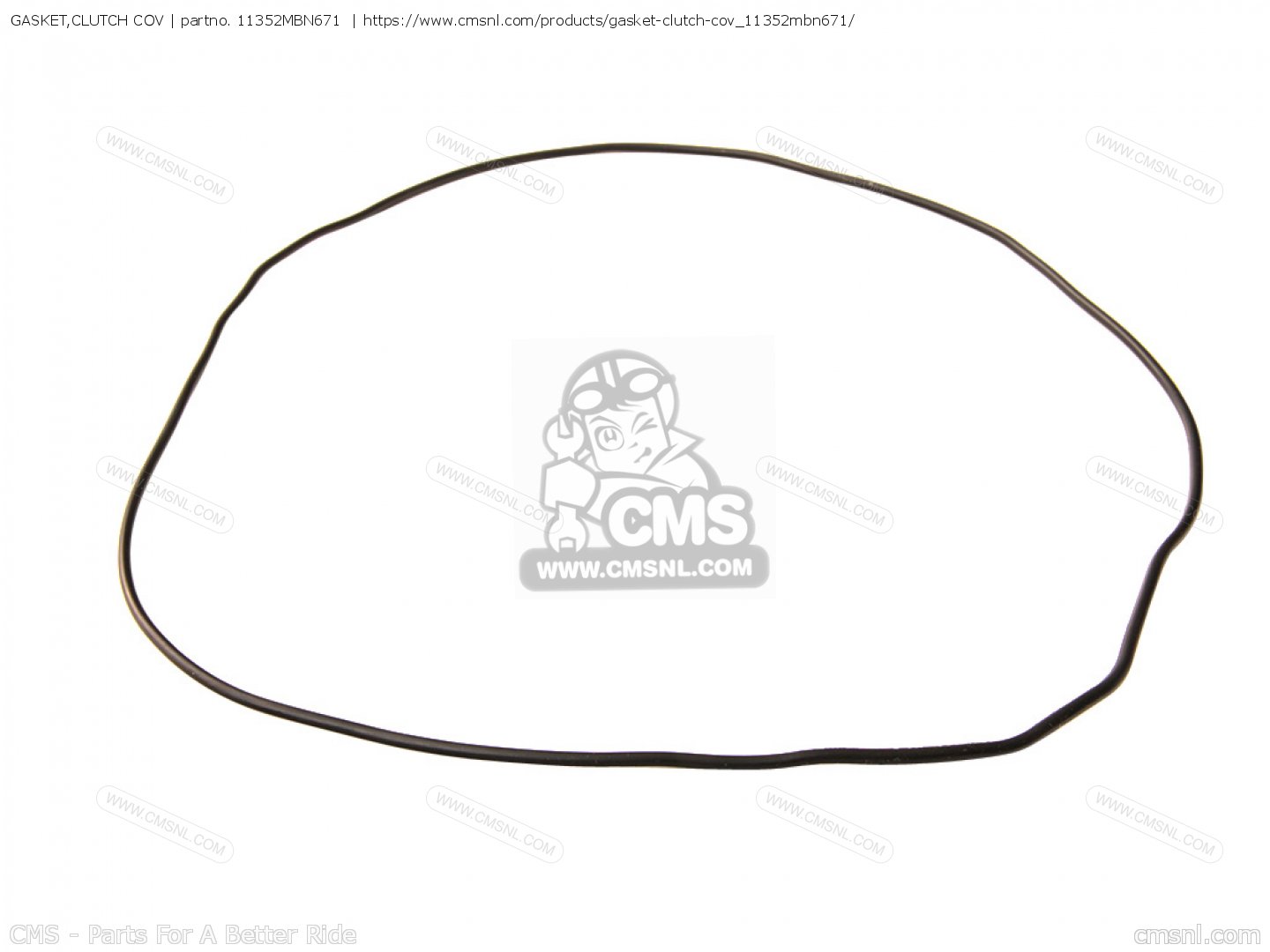 GASKET,CLUTCH COV (NAS) for XR650R 2005 (5) AUSTRALIA / SSW order at