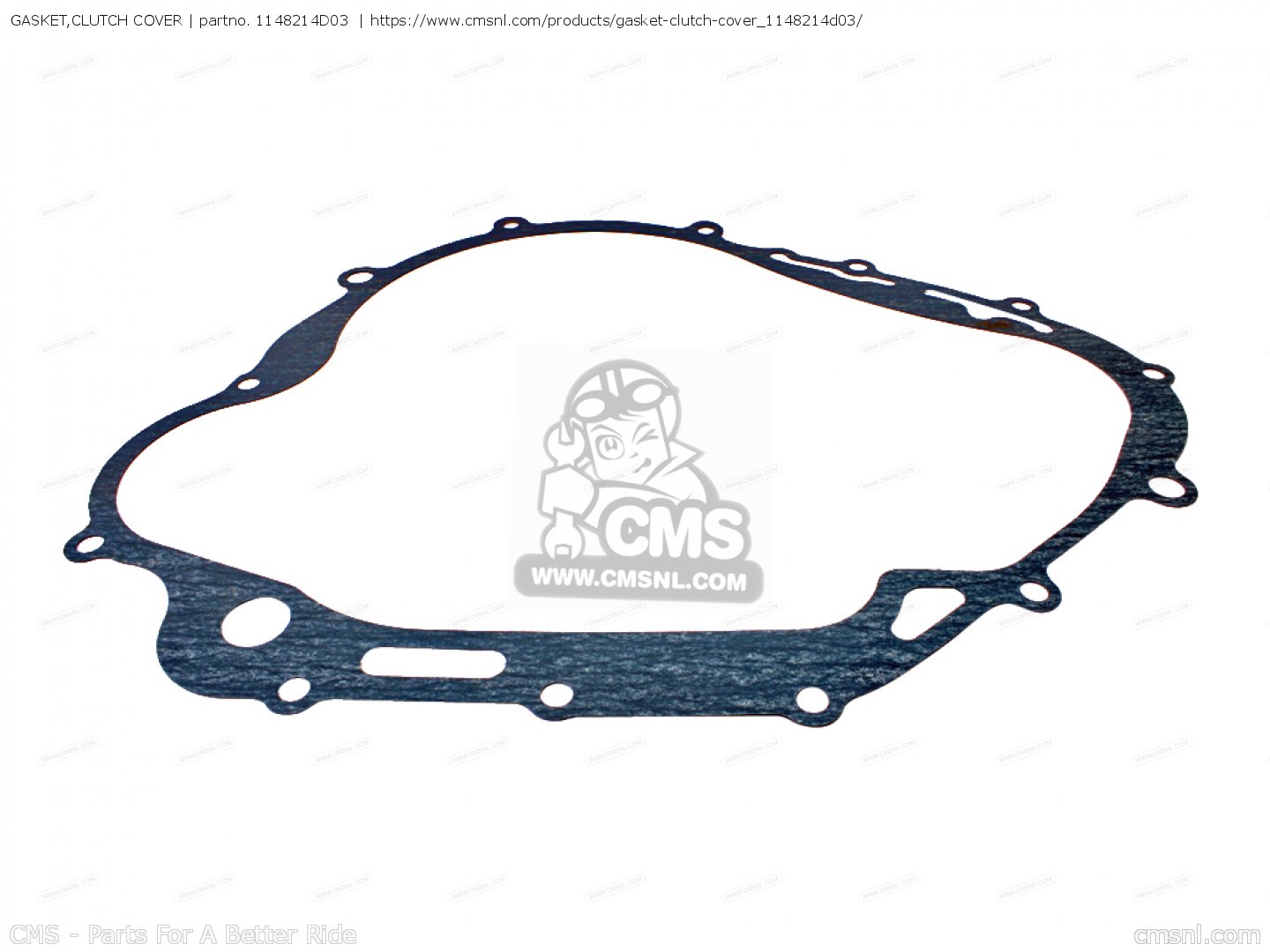 GASKET,CLUTCH COVER (NAS) for DR350 1990 (L) order at CMSNL
