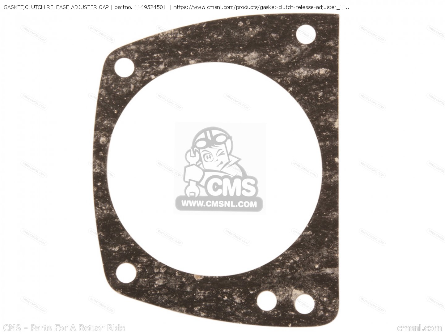1149524501 Gasket,clutch Release Adjuster Cap (mca) Suzuki buy the