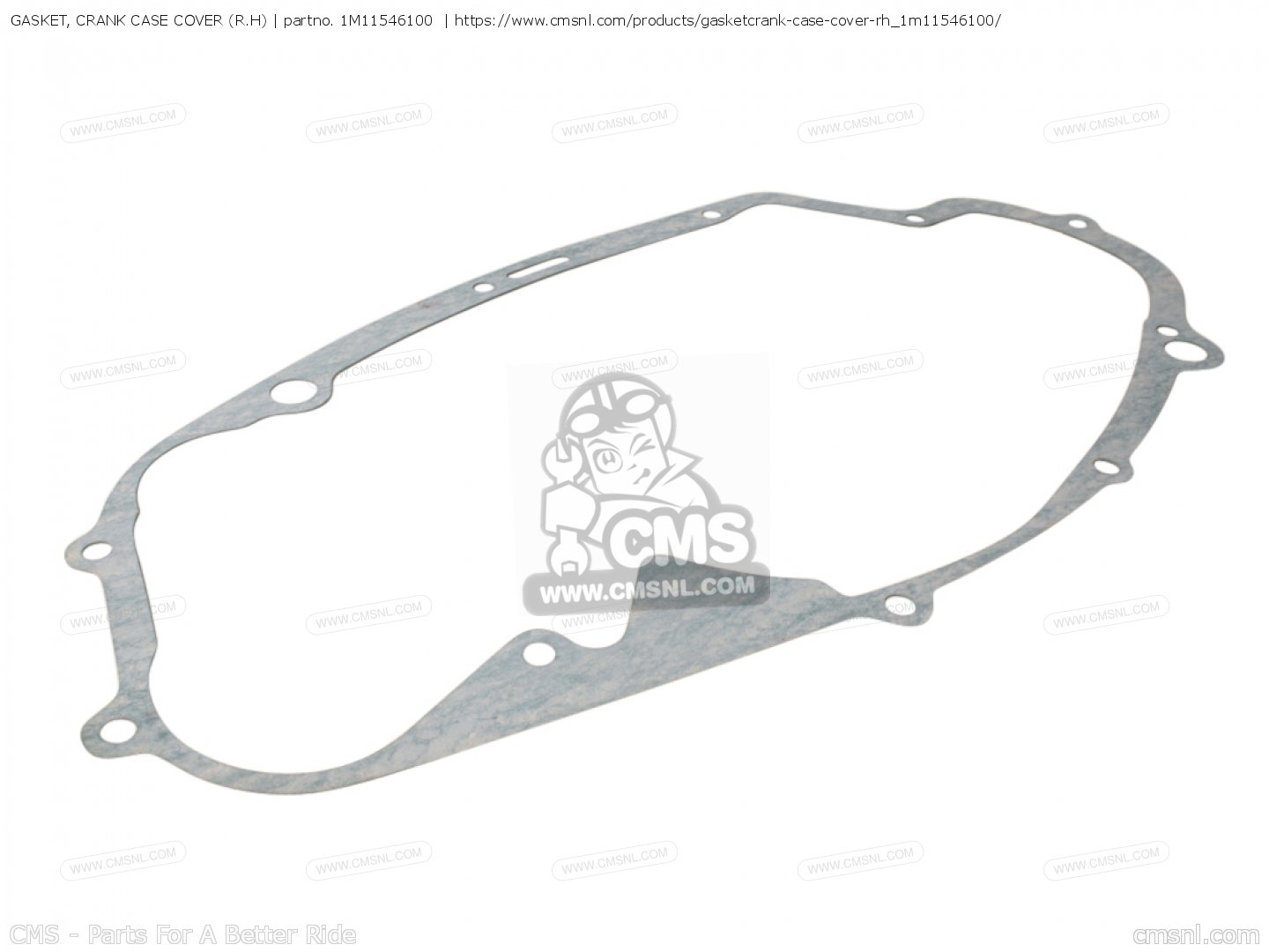 GASKET, CRANK CASE COVER (R.H) (MCA) for IT400 1978 USA CANADA order