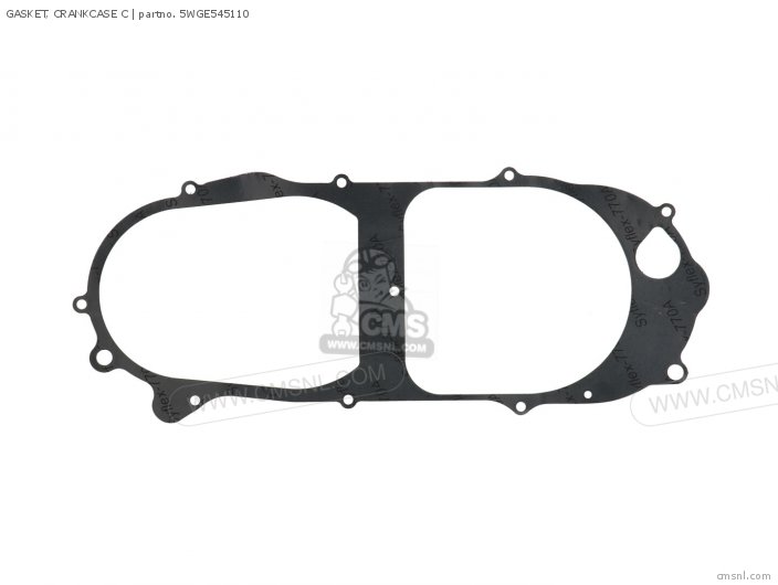 Yamaha GASKET, CRANKCASE C (NAS) 5WGE545110