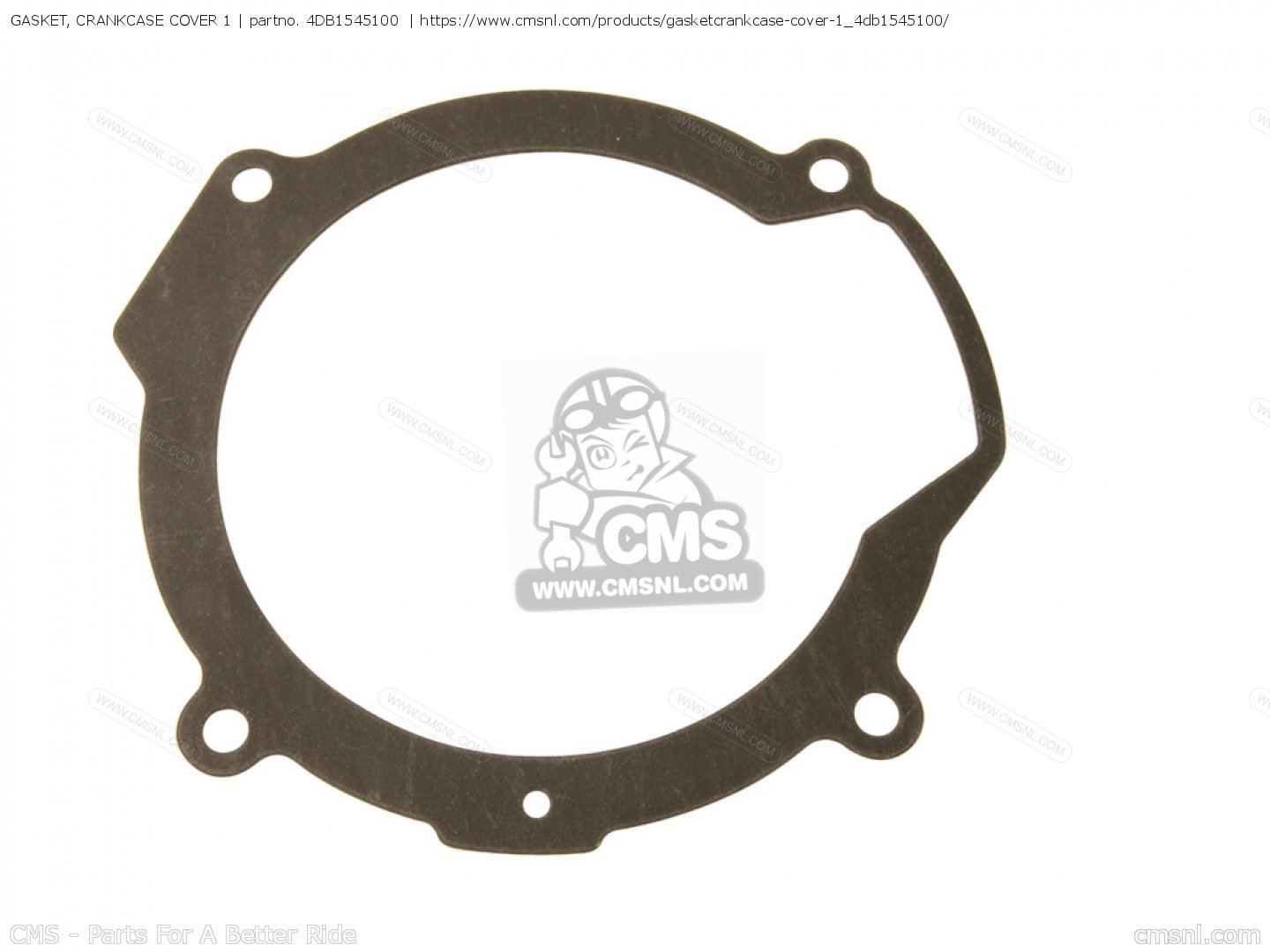 GASKET, CRANKCASE COVER 1 (NAS) for YZ125LC 1992 4DB1 EUROPE 224DB100E1 order at CMSNL