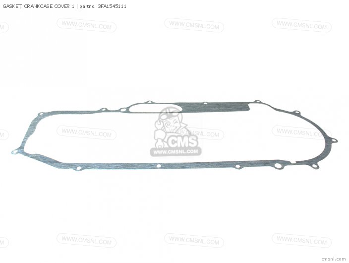 Yamaha GASKET, CRANKCASE COVER 1 (NAS) 3FA1545111 Yamaha GASKET, CRANKCASE COVER 1 (NAS) 3FA1545111