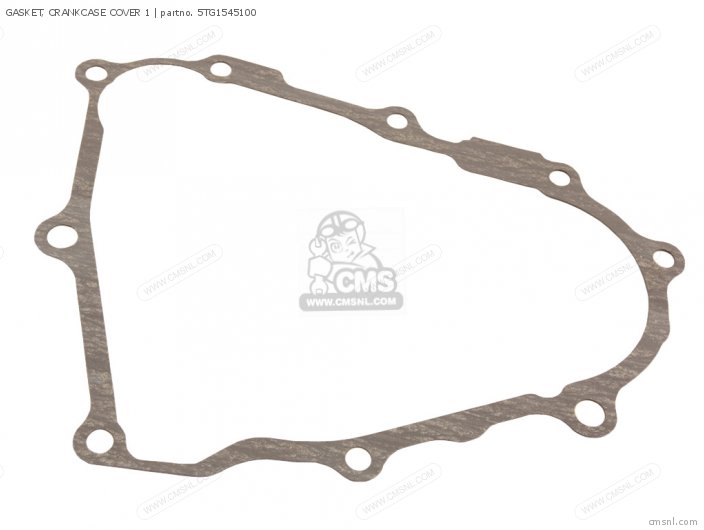 5TG1545100 Gasket, Crankcase Cover 1 Yamaha buy the 5TG1545100 at