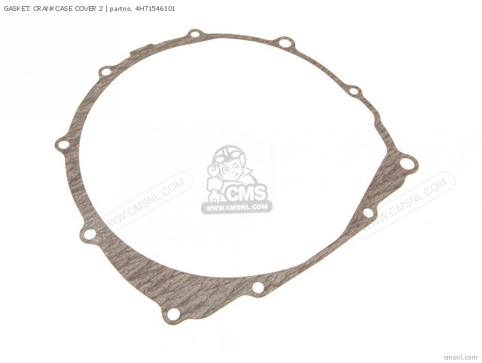 Yamaha GASKET, CRANKCASE COVER 2 (MCA) 4H71546101 Yamaha GASKET, CRANKCASE COVER 2 (MCA) 4H71546101