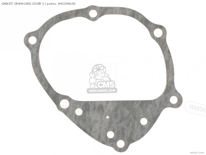 Yamaha GASKET, CRANKCASE COVER 2 (NAS) 4HC1546100 Yamaha GASKET, CRANKCASE COVER 2 (NAS) 4HC1546100