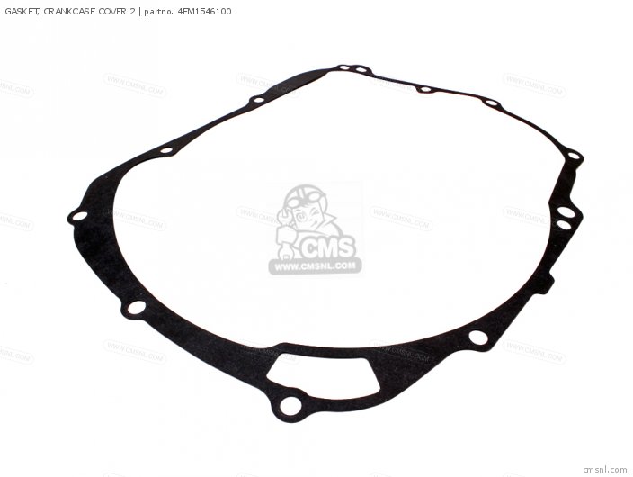 GASKET, CRANKCASE COVER 2 for YZF750R 1994 (R) USA order at CMSNL