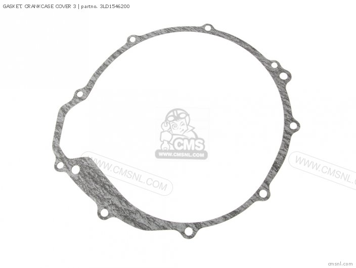 3LD1546200 Gasket, Crankcase Cover 3 (mca) Yamaha buy the 3LD1546200 at CMSNL