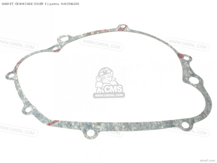 GASKET, CRANKCASE COVER 3 (MCA) for YZ80 COMPETITION 1981 (B) USA
