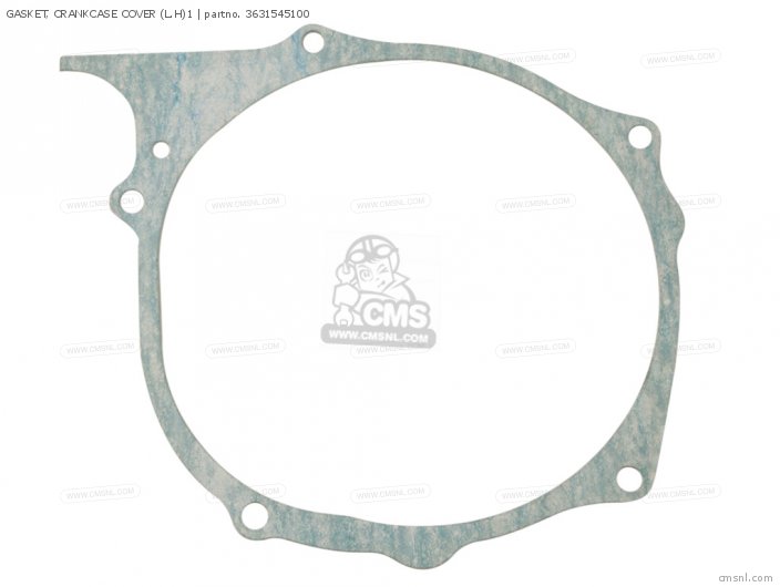 GASKET, CRANKCASE COVER (L.H)1 for SC500 1973 USA order at CMSNL
