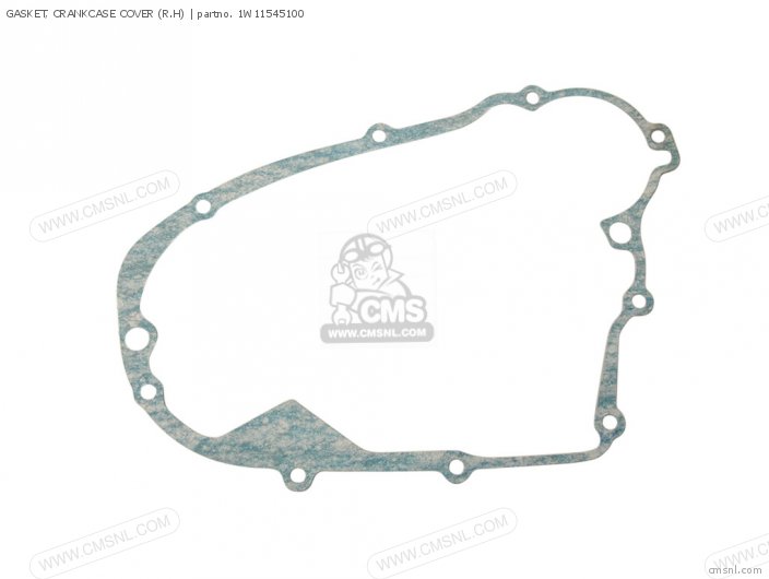 1W11545100 Gasket, Crankcase Cover (r.h) (mca) Yamaha buy the 1W1