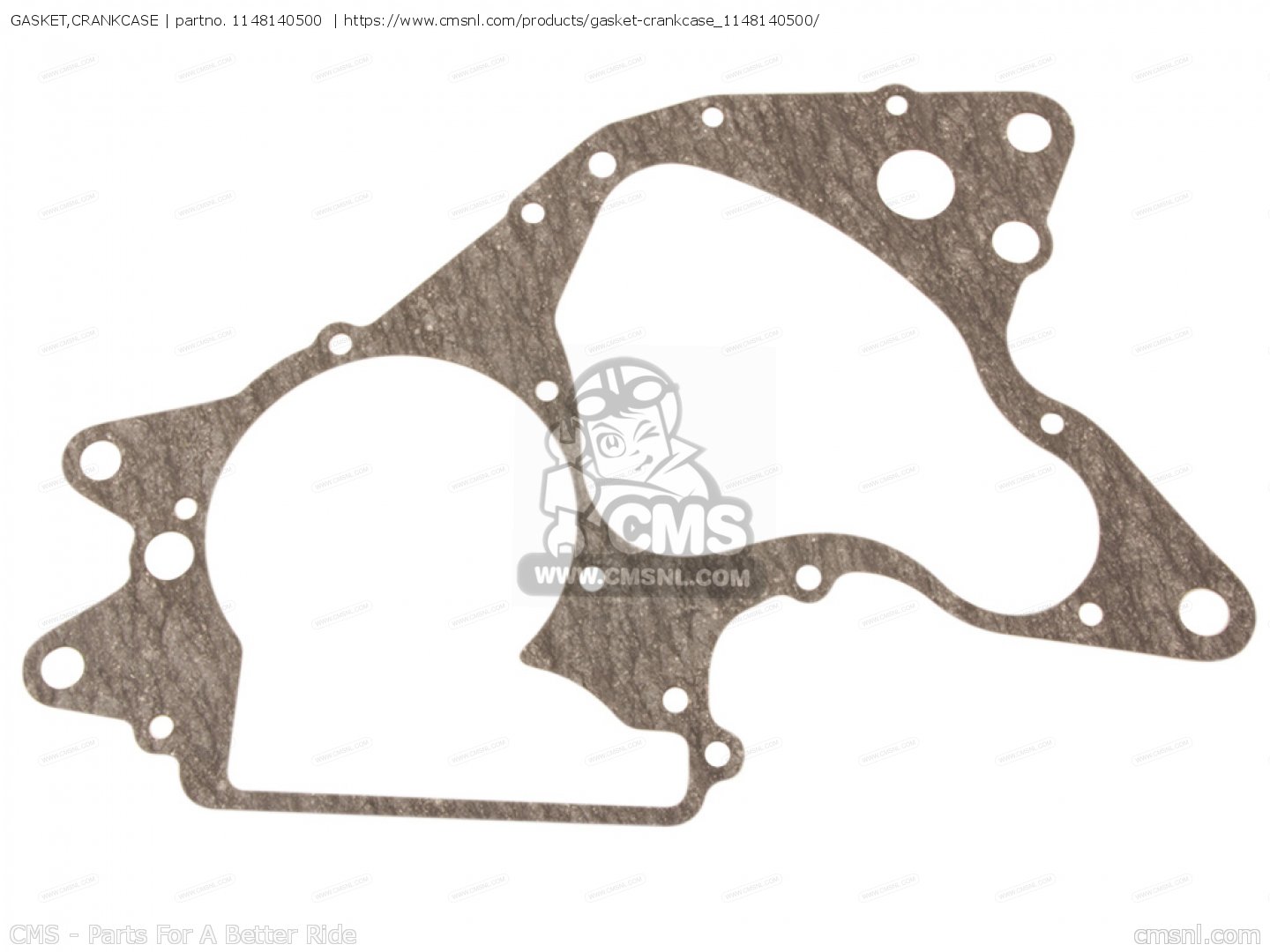 1148140500 Gasket,crankcase (mca) Suzuki buy the 1148140500 at CMSNL