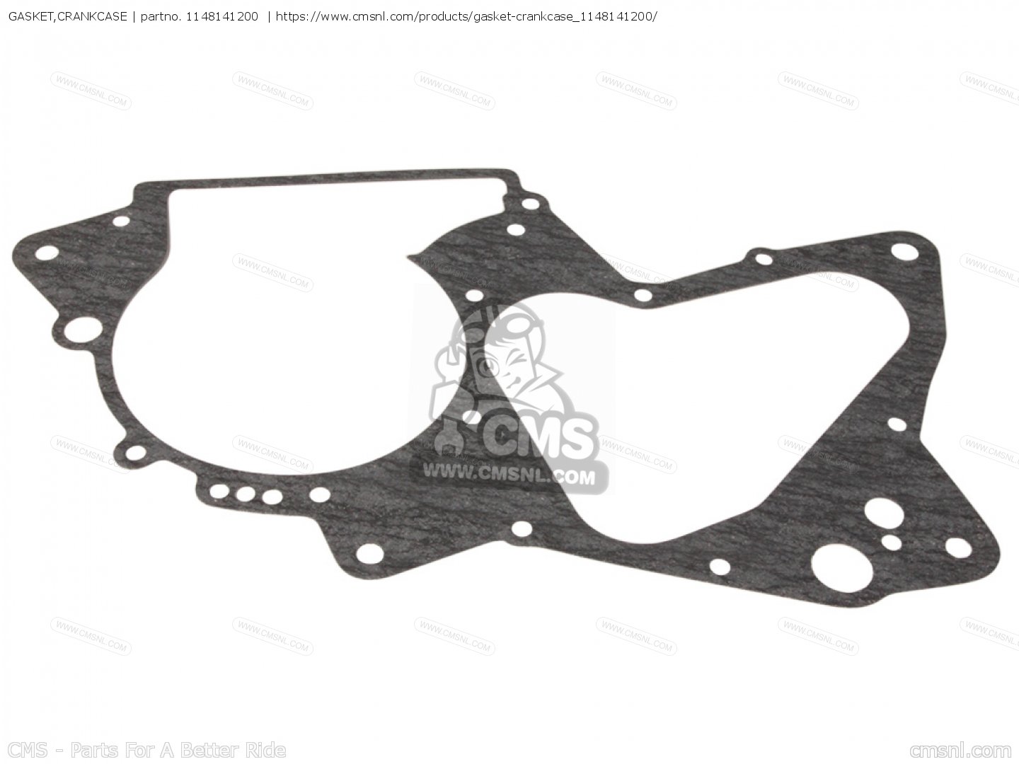 1148141200 Gasket,crankcase (mca) Suzuki buy the 1148141200 at CMSNL