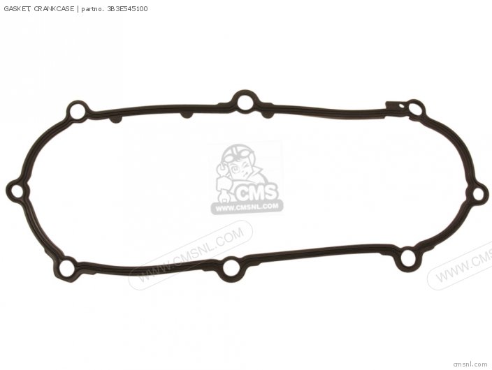 3B3E545100 Gasket, Crankcase (nas) Yamaha buy the 3B3E545100 at CMSNL