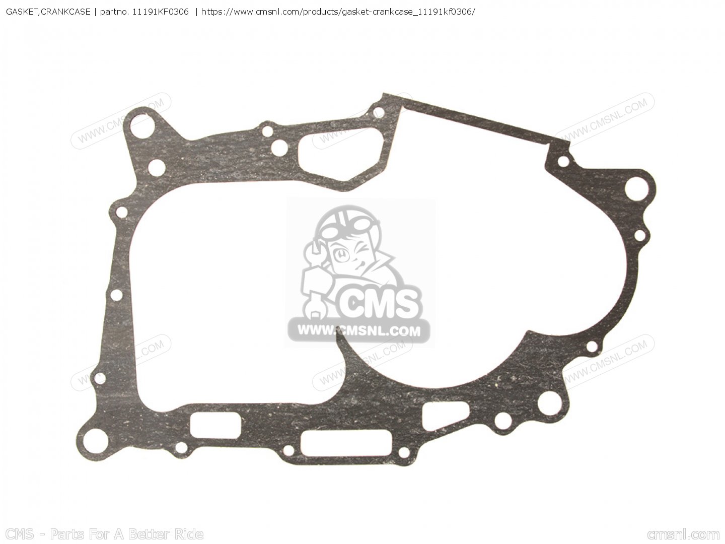 11191KF0306 Gasket,crankcase Honda buy the 11191KF0306 at CMSNL
