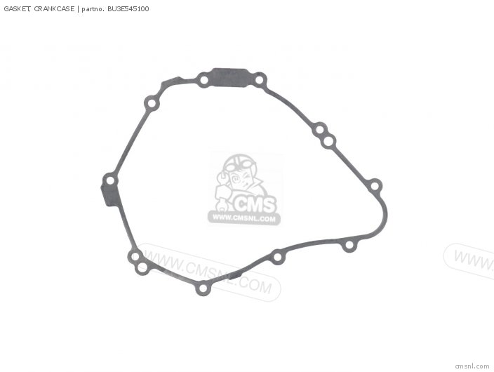 Yamaha GASKET, CRANKCASE BU3E545100