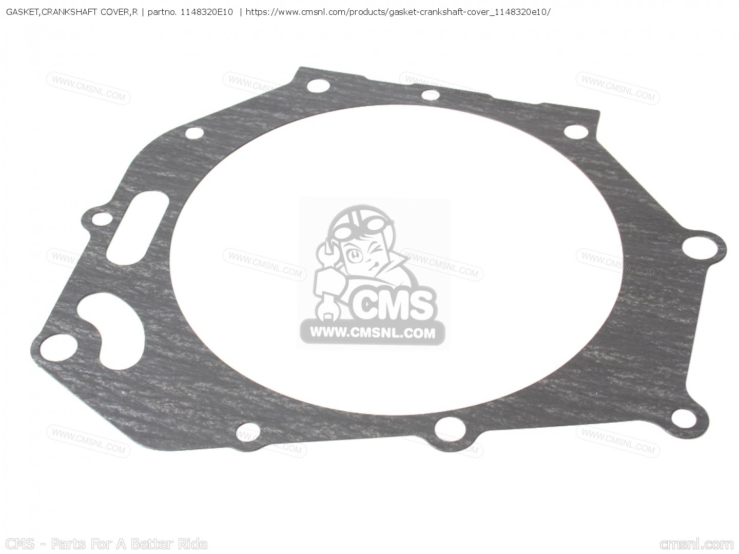 1148320E10 Gasket,crankshaft Cover,r Suzuki buy the 1148320E10 at CMSNL