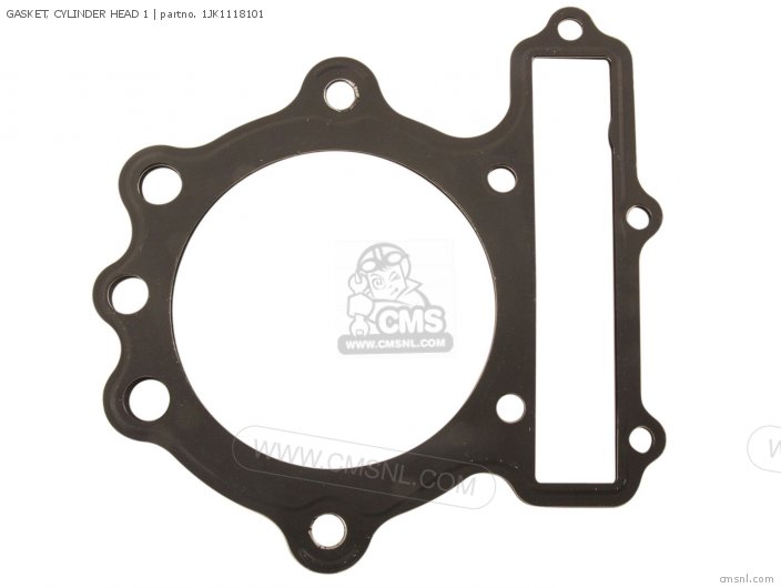 Yamaha GASKET, CYLINDER HEAD 1 (NAS) 1JK1118101