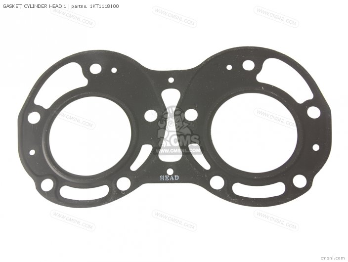 Yamaha GASKET, CYLINDER HEAD 1 (NAS) 1KT1118100