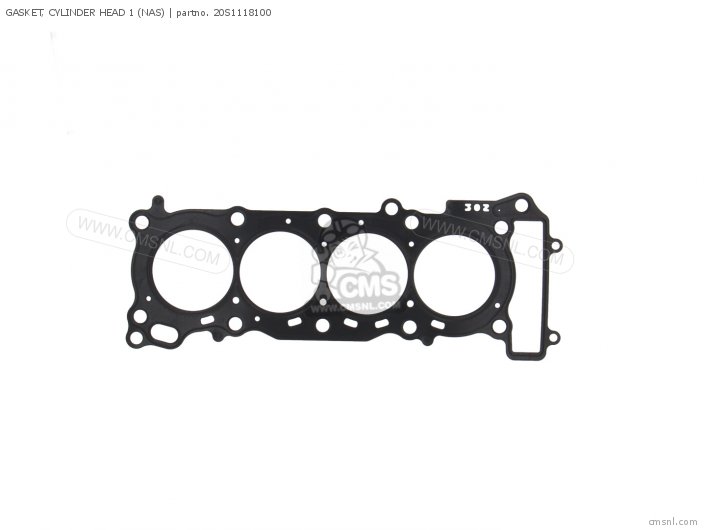 Yamaha GASKET, CYLINDER HEAD 1 (NAS) 20S1118100